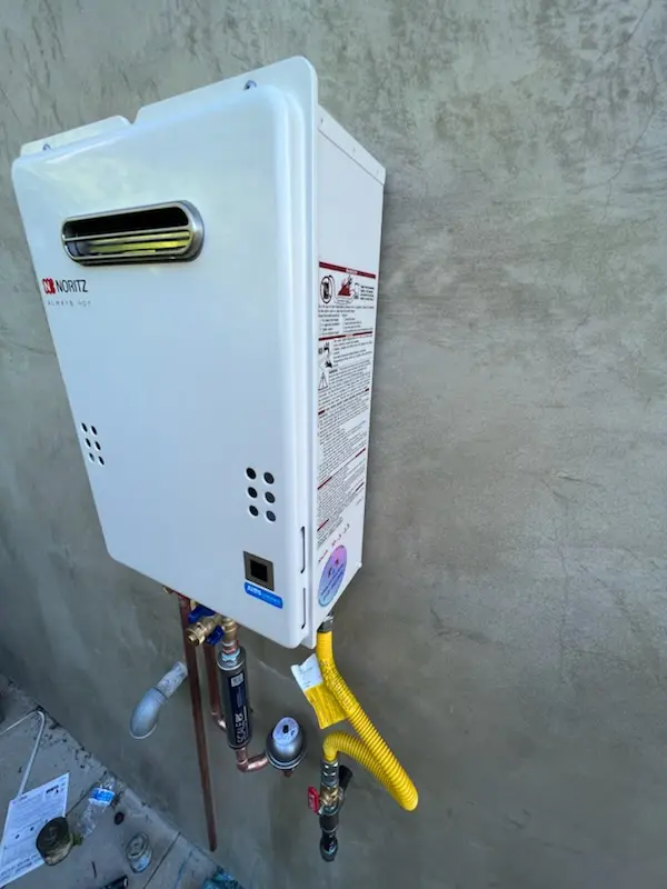 Tankless water heater installation for Waquoit Village homes